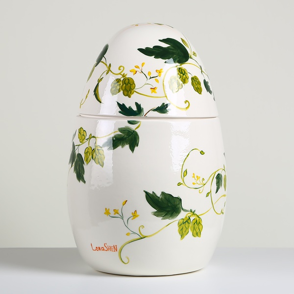 Ceramic egg-box "Hops"