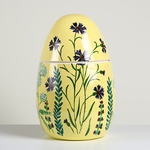 Ceramic egg-box "Cornflowers"