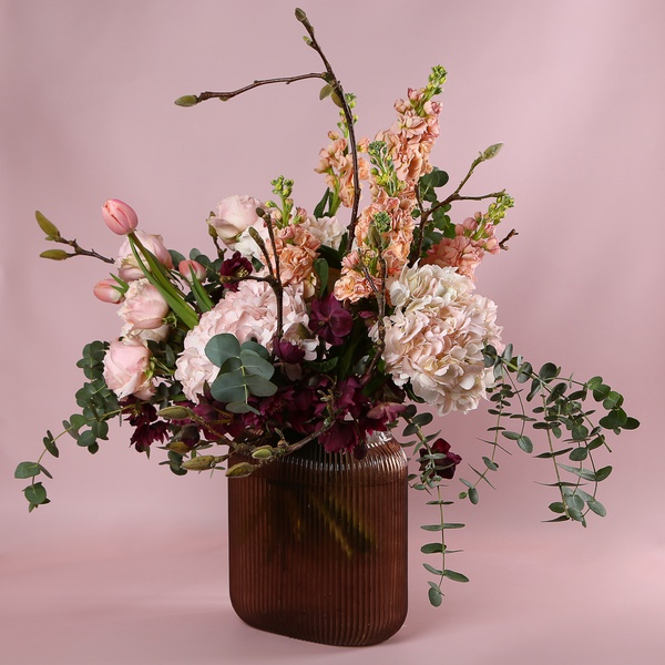 The “Powdered Harmony” bouquet