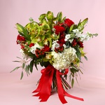 The “Red Harmony” bouquet