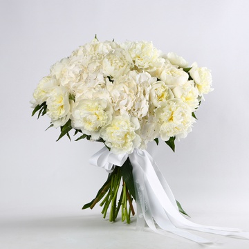 The "White Velvet" bouquet