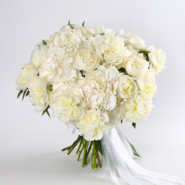 The "White Velvet" bouquet