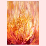 Картина "Палає"