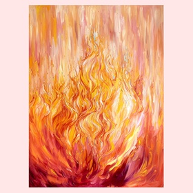 Картина "Палає"