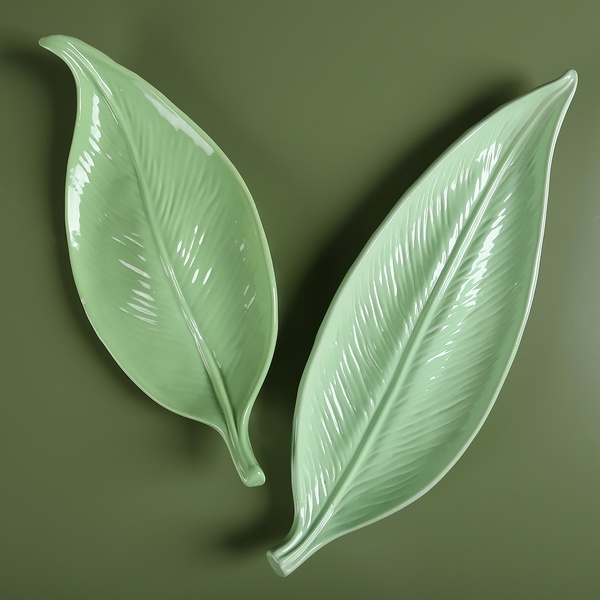 Ceramic leaf mint, M