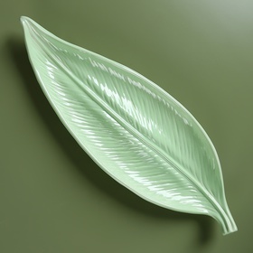 Керамический листик мятный, M