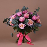 Bouquet of peony roses Mayra Peach