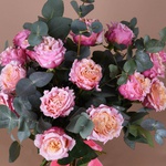 Bouquet of peony roses Mayra Peach