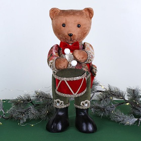 Bear with drum