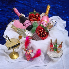 Set of Christmas tree toys "Dolce Vita"