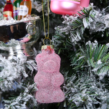Set of Christmas tree toys "Jelly Bear"