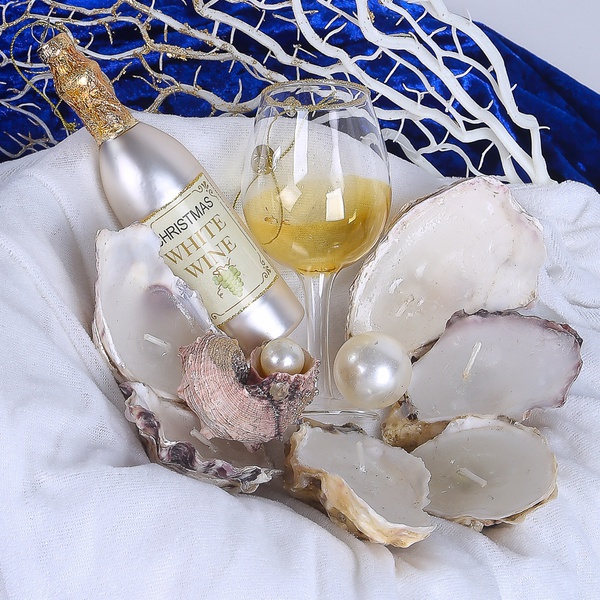 Oysters and White Wine Set