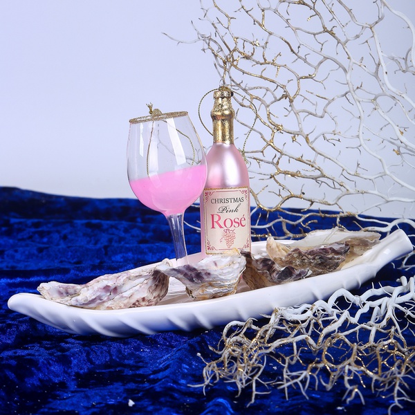 Oysters and Rose Wine Set