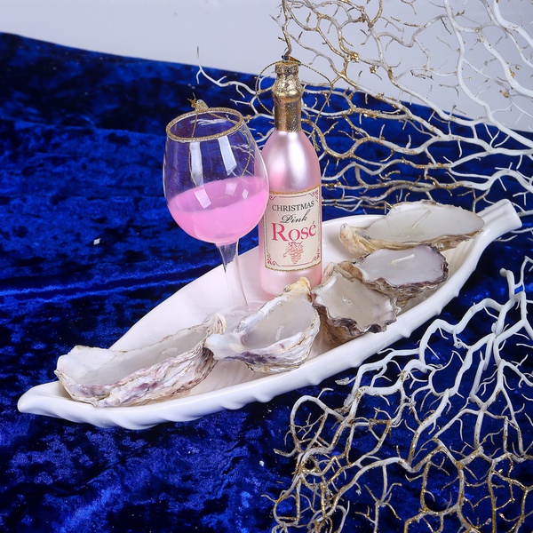 Oysters and Rose Wine Set