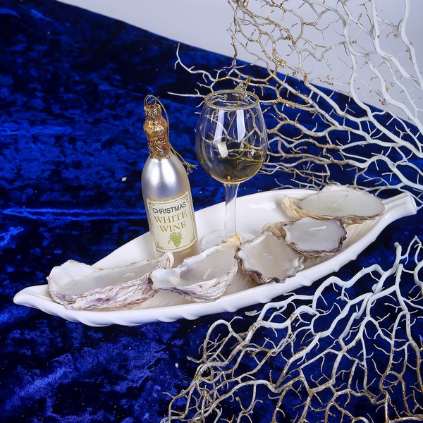 Oysters and White Wine Set