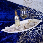 Oysters and White Wine Set