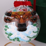 Christmas ball "Bull"