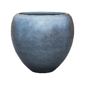Planter Nieuwkoop Baq Metallic Couple matt ice blue, XL