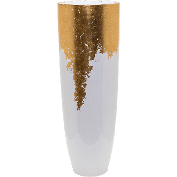 Planter Baq Luxe Lite Glossy  Partner white-gold, XL