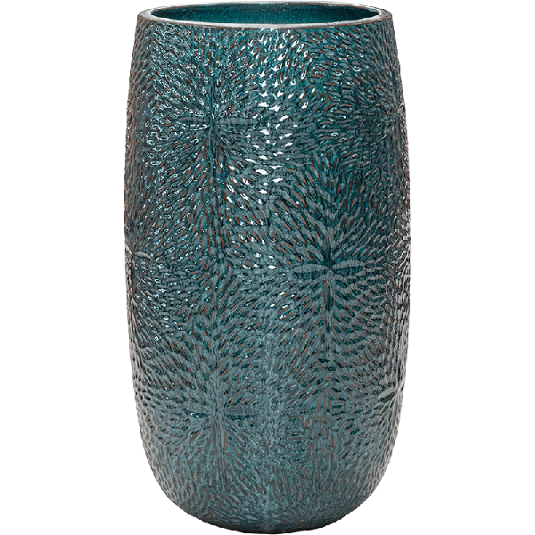 Кашпо Nieuwkoop Marly Vase Ocean Blue, L