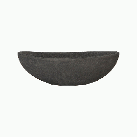 Кашпо Baq Polystone Plain Boat Smoke, Розмір S