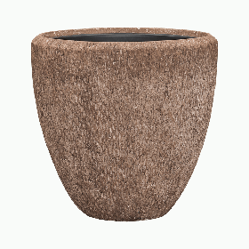 Кашпо Baq Polystone Rockwell Couple Rock (с вкладышем), M