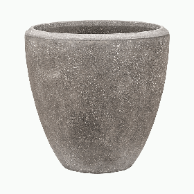 Planter Baq Polystone Plain Couple Grey, XL
