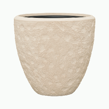 Planter Baq Polystone Rockwell Couple Natural (with liner), S