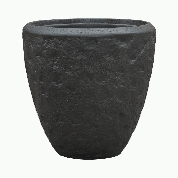Planter Baq Polystone Rockwell Couple Smoke (with liner), S