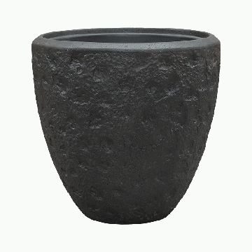 Planter Baq Polystone Rockwell Couple Smoke (with liner), M