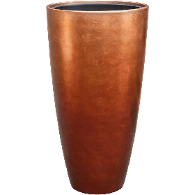 Planter Nieuwkoop Baq Metallic Partner matt copper, XXL