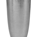 Кашпо Nieuwkoop Baq Metallic Partner серебро глянец, XL