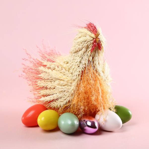 The dried flower hen S