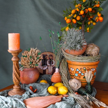 The “Ethno Mood: Mandarin” décor rental