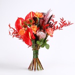 The bouquet "Fiery Passion"