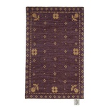 Плед ягоды и цветы бордовые