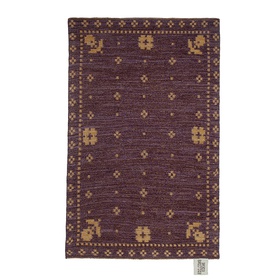 Plaid Berries and Flowers burgundy