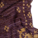 Плед ягоды и цветы бордовые