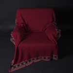 Плед Коптское Солнце черный