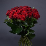 Букет з 51 червоної троянди Гран Прі