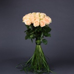 Bouquet of 25 peach roses Avalanche
