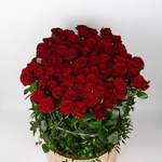 “Red Luxury” composition in gold