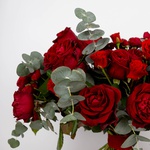 Букет «Бордо В Обіймах»