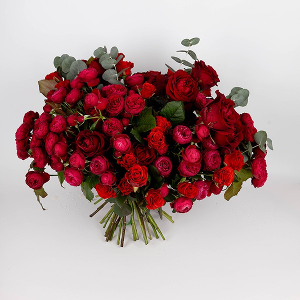 Букет «Бордо В Обіймах»