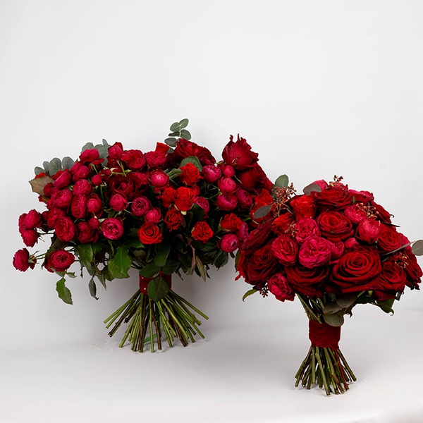 Букет «Бордо В Обіймах»