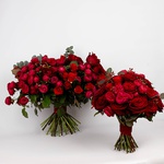 Букет «Бордо В Обіймах»