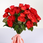 Букет з 35 троянд Корал Ріва
