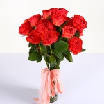 Букет з 25 троянд Корал Ріва