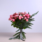 Bouquet of 15 Silva Pink roses