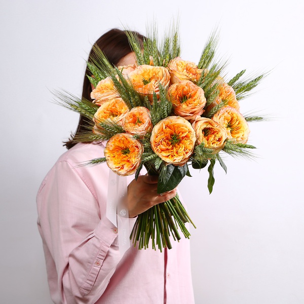 Bouquet "Flaming Grain"